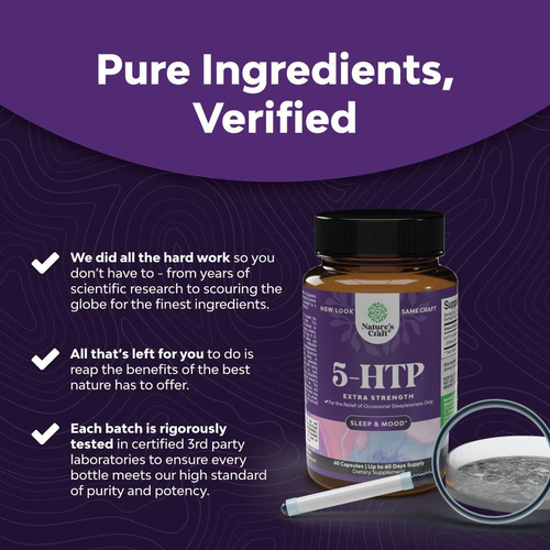 Suplemento De 5 Htp 5-hidroxitriptófano - 5htp 100 Mg Por P