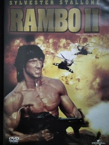Rambo 2 - Sylvester Stallone (1985), Pelicula Dvd