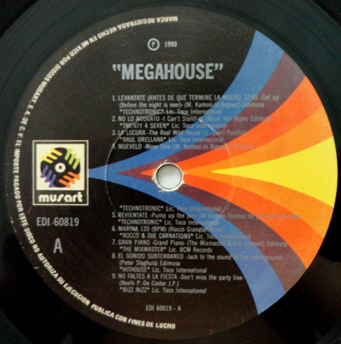 Francesco Salvi El Lobo (vinil Maxi Single) Lp Dj 90´s (Usado)
