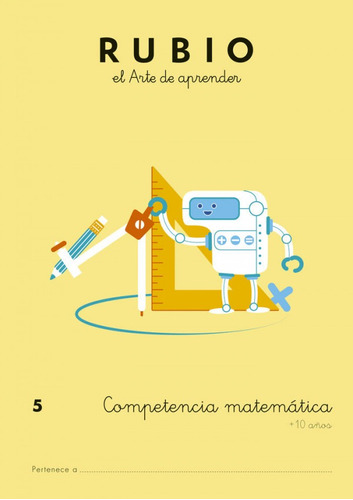 Competencia Matemática Rubio 5 (libro Original)