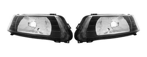 Juego Optica Volkswagen Gol G3 1999 2000 2001 2002 F/negro