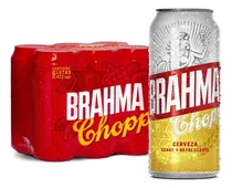 Comprar Oferta! Pack X 6 Cervezas Brahma Chopp Lager Lata 473ml