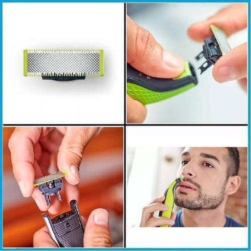 Imagen 3 de 6 de Repuesto Philips Oneblade Qp210 X 1 Cuchilla Qp2521 Qp6510