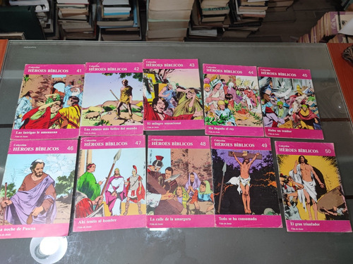 49 Historietas Colección Héroes Bíblicos (Usado)