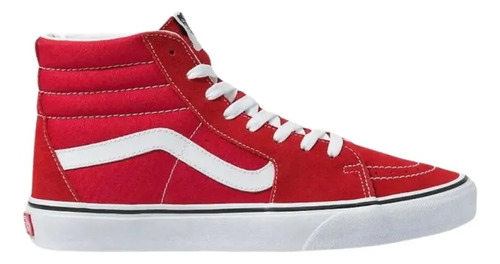 Tenis Vans Sk8-hi Rojo Mujer Vn0a4bv6jv6