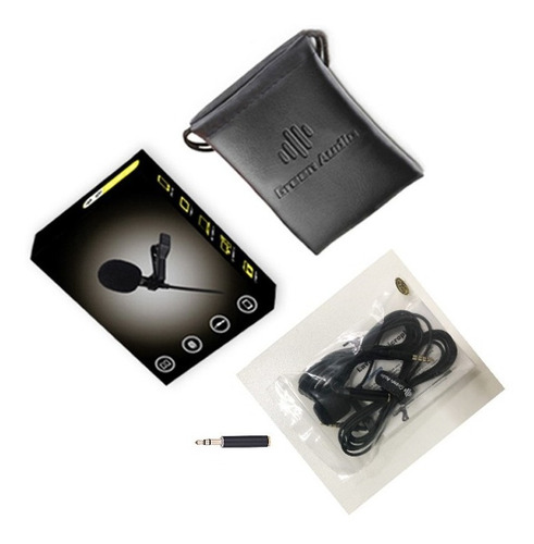 Microfono Lavalier Clip Solapa Balita Condensador 3.5mm Kit