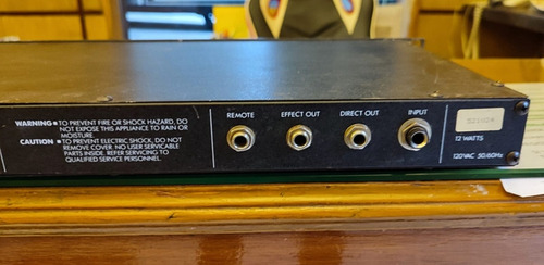 Procesador De Voz Ada Delay Digital (Usado)