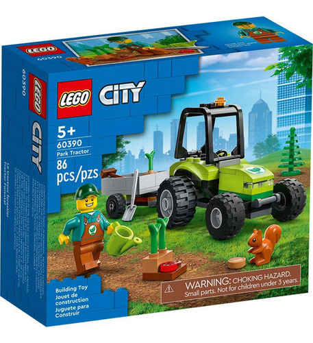 Lego Tractor Forestal City Cantidad De Piezas 86