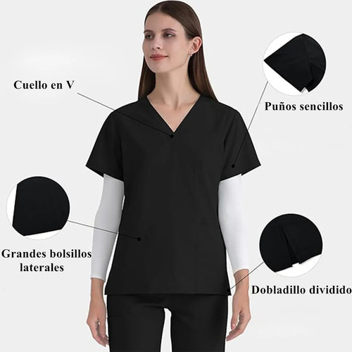 Pijama Dama Quirúrgica Scrub Mujer Jogger Uniforme Scrub Set