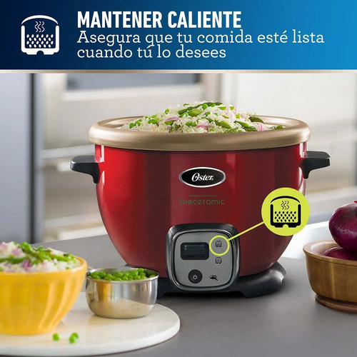 Olla Arrocera Multiusos Oster Ckstrc7130r 2.2l Rojo