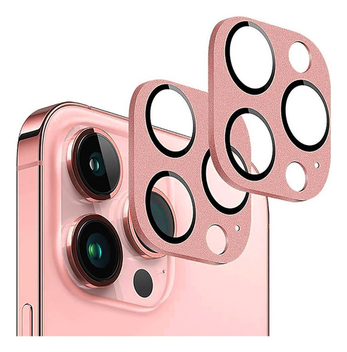 Protector De Camara Para iPhone 14 Pro Max - Pink