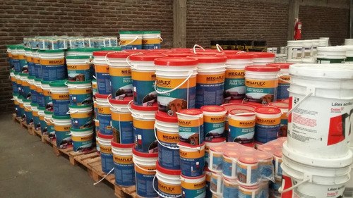 Membrana Liquida Para Techos Megaflex X 4kg. Verde