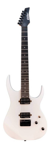 Guitarra eléctrica Newen Newen rock Rock de roble blanco white poliuretano satinado