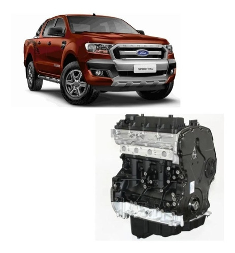 Motor Completo Ford Ranger 2.2l Diesel 2016 A 2020