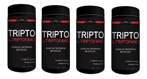 Triptofano Super Concentrado, 860 mg, 60 cápsulas, Nitech Nutrition Sabor Único