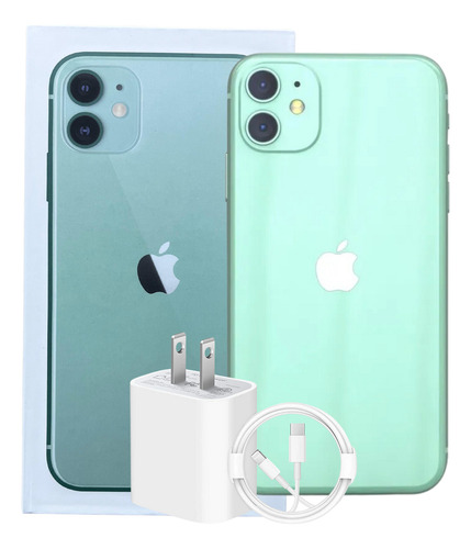 Apple iPhone 11 (64 Gb) - Verde Con Caja Original (Reacondicionado)