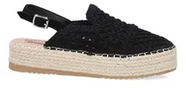 Comprar Alpargatas Ozono Para Mujer Estilo 672901 Negro
