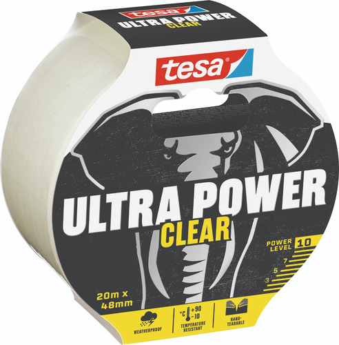 Tesa® Cinta De Reparación Ultra Power Invisible20mx48mm