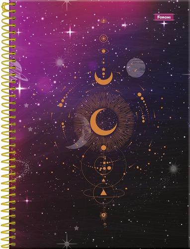 Caderno Universitário 10 Matéria C.d Cosmos 160 Fls Foroni