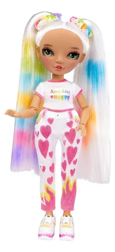 Muñeca Rainbow High Con Ojos Verdes Pinta Y Crea Tu Moda