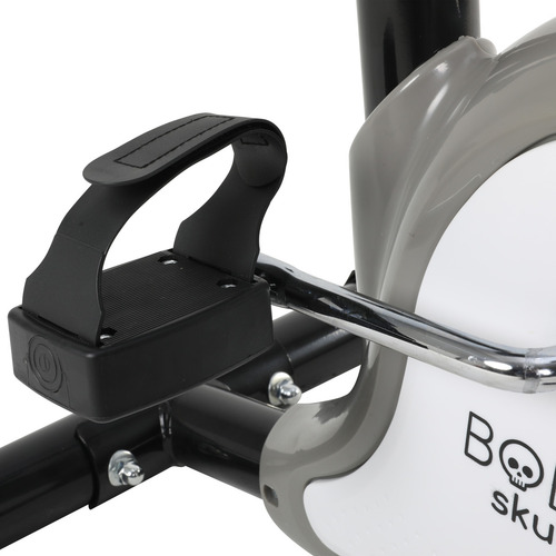 Bicicleta Fija Body Skull Tradicional Apta Usuarios 120 Kg - Gris 4002-a