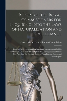 Libro Report Of The Royal Commissioners For Inquiring Int...