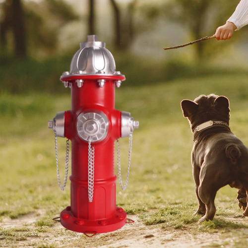 Escultura De Resina Con Boca De Para Que Los Perros S