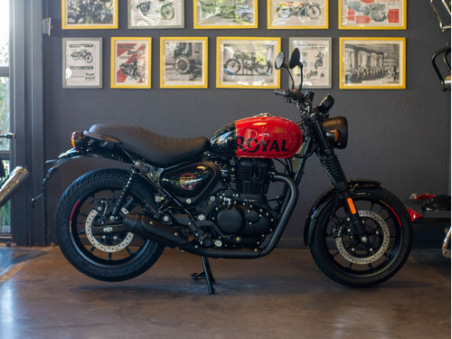 Imagen 3 de 25 de Royal Enfield Hntr 350 Hunter Rebel Red Unidades Disponibles