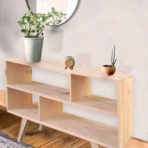 Mesa Rack Auxiliar Ratona Tv 80 Nordico - Mundopino