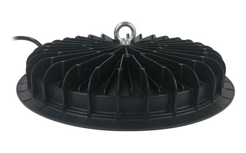 Campana Indrustrial Reflector Galponero Led Ufo 100w Color de la carcasa Negro Color de la luz Blanco frío 220V
