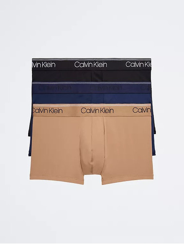 Calzon Trunk Calvin Klein 100% Original Micro Fibra 3 Piez