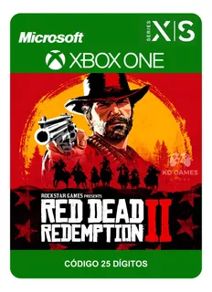 Red Dead Redemption 2 Xbox - Código 25 Dígitos