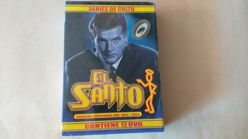 Dvd El Santo/ Series De Culto / 12 Dvd