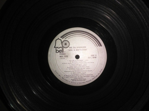 The 5th Dimension - Soul & Inspiration (import) (Usado)