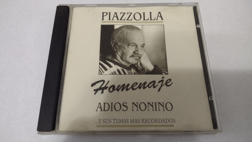 Cd - Astor Piazzolla - Homenaje, Adios Nonino