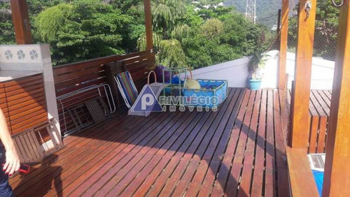 Casa De Vila À Venda, 3 Quartos, 1 Suíte, Laranjeiras - Rio De Janeiro/rj - 11604