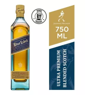 Whisky Johnnie Walker - Etiqueta Azul