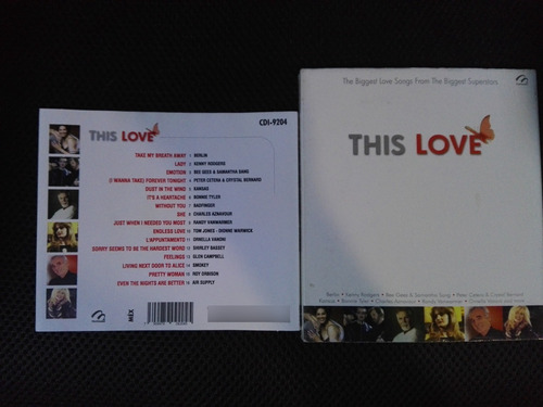 This Love The Biggest Love Songs From The Biggest Superst Cd