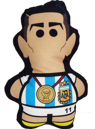 Peluche - Di María - 27 Cm - Campeones - Lucky One