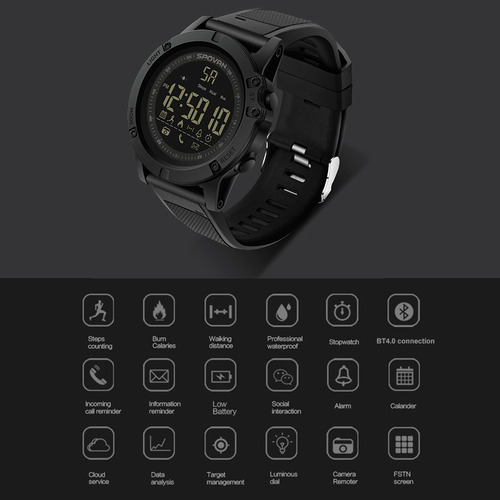 Reloj De Para Hombres A Prueba De Para Agua Con Relo