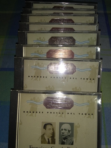 Clasicos De Tango Argentino Lote De 8 Cds