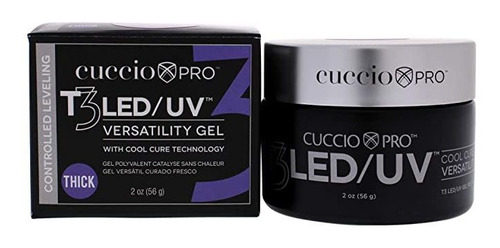 Cuccio Pro  t3 led/uv Controlado De Nivelación Gel .