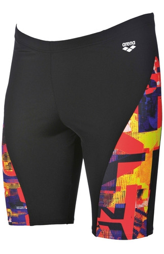 Malla Natacion Arena Bermuda Hombre Calza Corta Panel Jammer Resistente Cloro