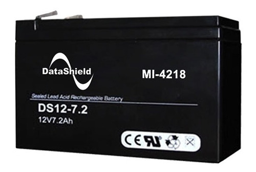Bateria Para No Break Data Shield De 12 V 7.2 Ah