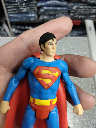 Dc Multiverse, Superman, Christopher Reeve, 4 Pulgadas!! (Usado)