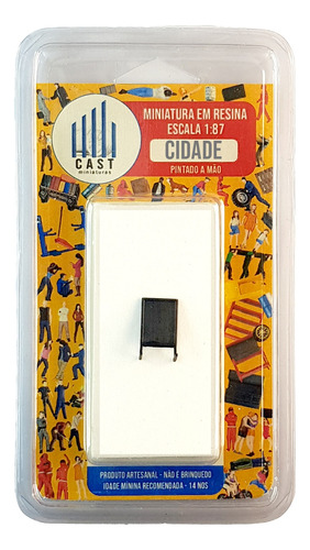 Miniatura Em Resina P/ Diorama Cavalete Placa 1:87 (379)