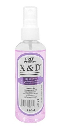 Prep Xed Bactericida Para Cuidados Da Unha 120 Ml