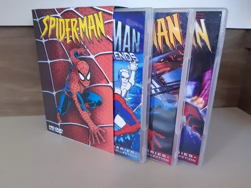 Dvd Homem Aranha Ação Sem Limites Série Completa Dublado