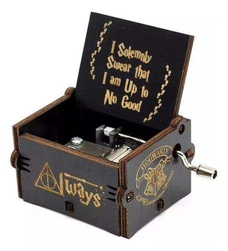 Caja Musical Harry Potter Madera Detalle Regalo Colección