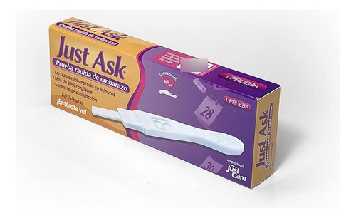 Prueba De Embarazo Just Ask 1 Pza